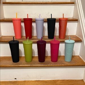 Starbucks Vibrant studded Tumblers Set